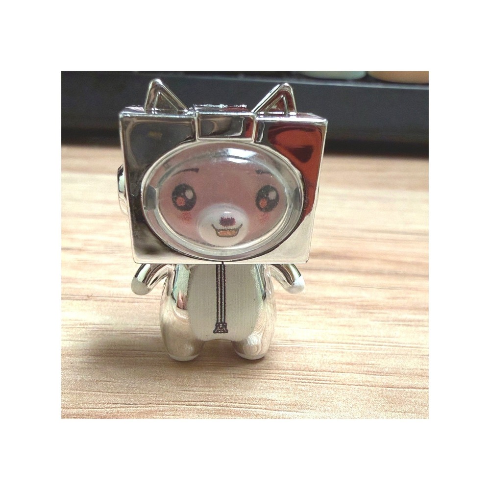 Bonkers Toy‎ Co Happy Friendz Camera Bear Collectible Figure Silver
